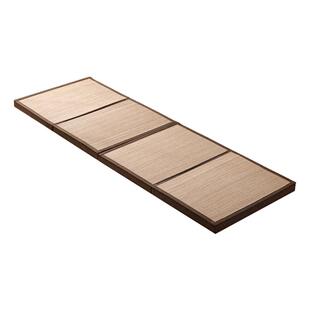 日式折叠地垫加厚竹编榻榻米垫子凉席午睡地铺垫书房茶室拼接地毯