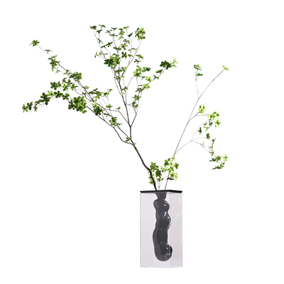 妖及简约树脂花器样板间花艺摆件