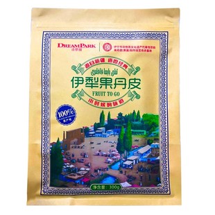 千疆礼诗梦园果丹皮老式手撕山楂卷新疆特产伊犁果丹皮酸甜超大张