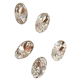 高质美甲大钻仿华椭圆尖底钻爆闪瘦鸽子蛋异形钻指甲堆钻饰品2颗