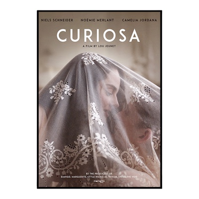 法国餐厅文艺酒吧电影海报装饰画