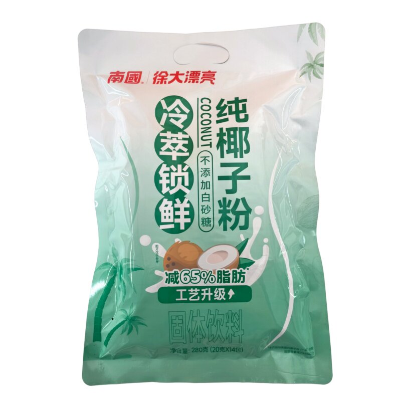 南国纯椰子粉280g速溶老椰冷萃