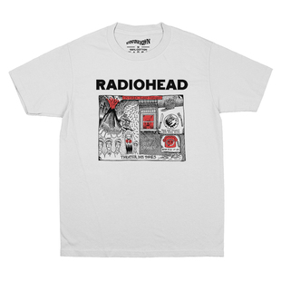 Radiohead电台司令另类摇滚短袖T恤纯棉宽松纯棉休闲宽松T-Shirt