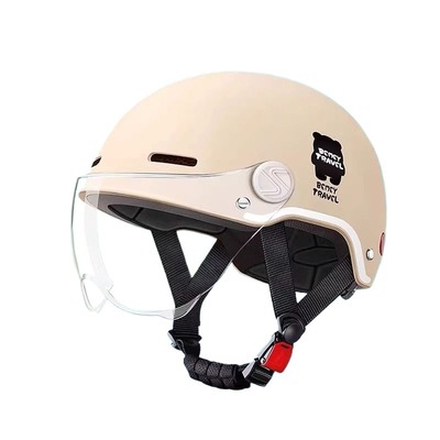 新国标3c认证儿童头盔男女孩6到12岁电动摩托车3到6岁四季安全帽