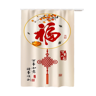 置物架柜子遮挡帘免打孔魔术贴滑轨防尘拉帘厨房无门储物柜遮丑帘