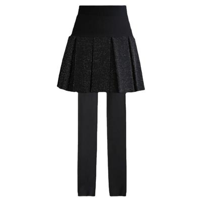 秋冬加绒加厚裙裤打底裤黛弗基尼