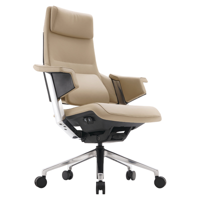 美得林高端真皮工学椅