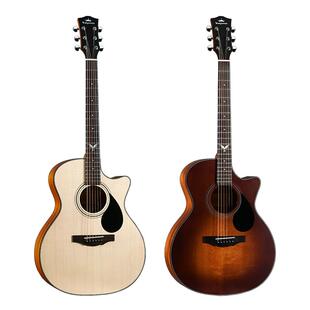 kepma卡普马吉他F0B云杉单板初学者男女生木吉他入门进阶民谣乐器