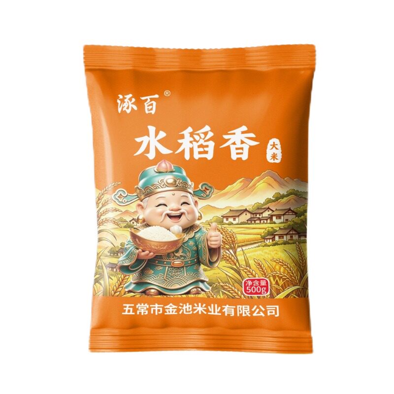 五常市金池米业出产东北大米三餐相伴粥饭皆宜囤货好米500g*1袋装