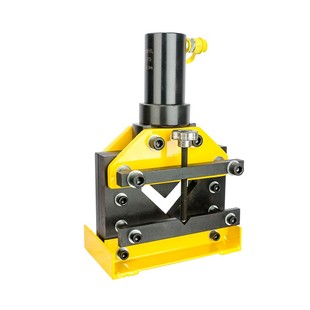 角钢加工二合一组合 电动液压切断机冲孔打孔机开孔器切断剪断机