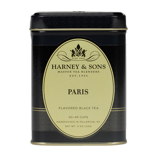 HarneySons哈尼桑尔丝浪漫巴黎红茶香草进口调味茶叶112g