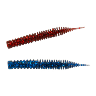 东鼎浮水弹力针尾软饵软虫内德软饵路亚黑坑鳜鲈鱼铅头钩倒钓软虫