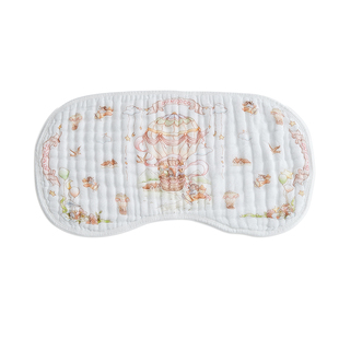 Domicoco婴儿云片枕新生儿透气吸汗宝宝枕头防吐奶纯棉纱布小枕巾