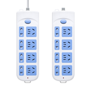 纯铜插座板插排带线电线排插无线拖线板接线板家用插板长线插线板