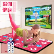 Dance Bawang HD đôi nhảy mat TV máy tính kép sử dụng dày Máy massage tại nhà không dây rung - Dance pad