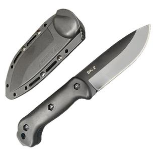 卡巴户外刀BK2战术版DC53钢一体龙骨高硬度野营求生刀露营排障刀