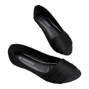 女士老北京布鞋女女款品牌黑色单鞋上班春秋款软底春舒适大码工作