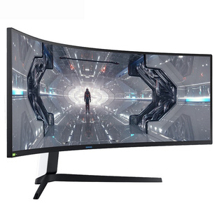 三星玄龙骑士G9 49寸5K240Hz曲面带鱼屏oled电竞显示器C49G95TSSC