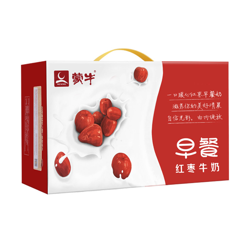 蒙牛红枣牛奶多省包邮优惠早餐奶