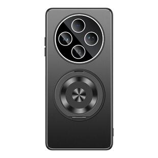 适用于vivoy300pro+手机壳磨砂男女新V2410A保护套旋转支架款Y300C镜头全包软边简约创意时尚网红高级感薄潮O