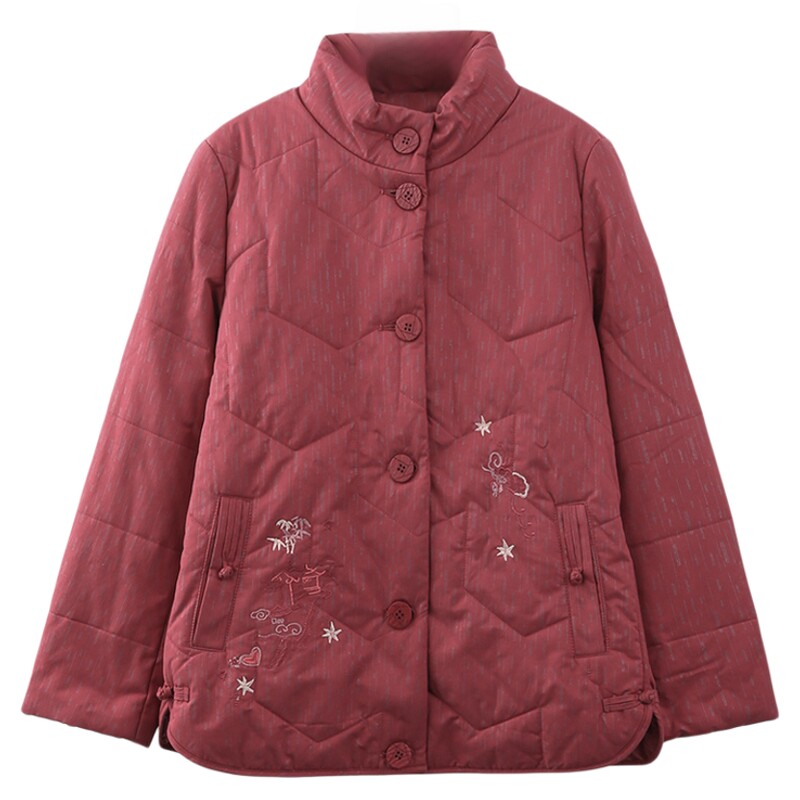 依佈奶奶装棉服加厚外套气质棉服