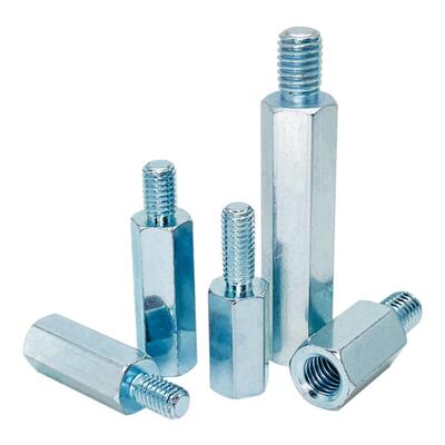 六角螺柱M3M4M5M6M8M10M12铁镀锌