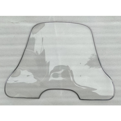 适用雅迪台铃电动车护手款挡风玻璃透明挡风板电瓶车踏板车挡风罩