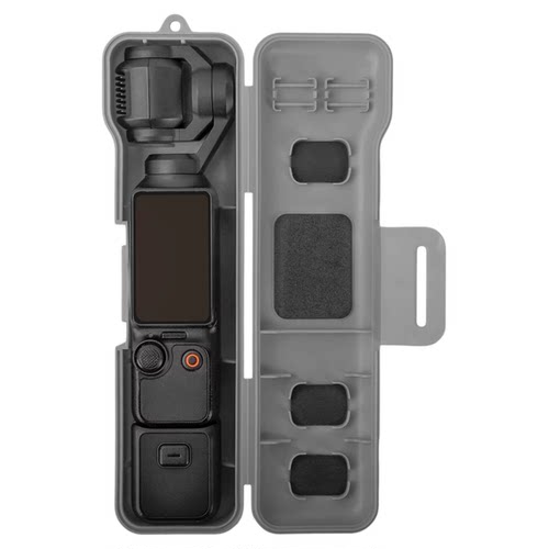 Sunnylife 适用于DJI大疆Osmo Pocket3收纳盒运动相机配件收纳盒便携包手提灵眸3口袋云台相机保护盒滤镜配件