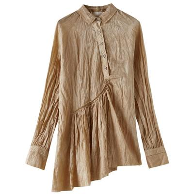 例外春季款原创风长袖衬衫