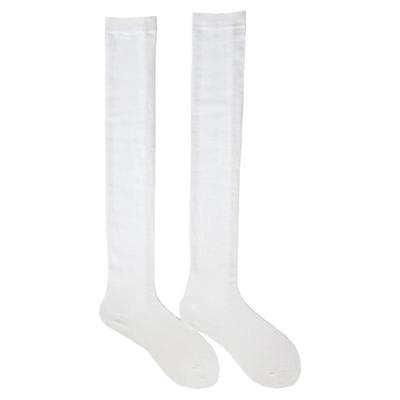 四季白色袜子男中筒长筒过膝袜jk