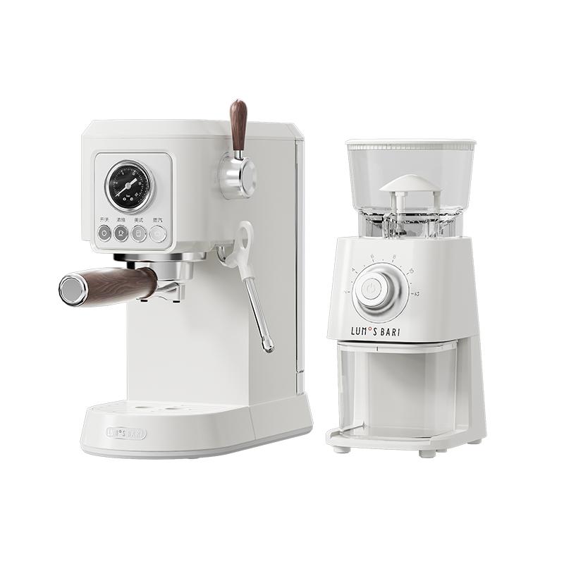 【补贴15%】露茉双萃咖啡机家用小型全半自动意美式双柄 浓缩萃取