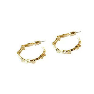 骄阳似我赵今麦聂曦光同款金色耳环2026新款耳钉耳圈防过敏气质女