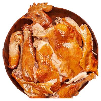 哈尔滨老式熏鸡古法熏酱老汤入味