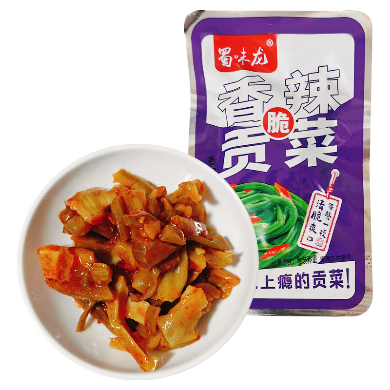 蜀味龙香辣贡菜袋装爽脆开袋即食