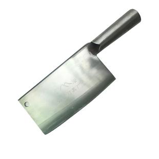 国藩高碳钢手工锻打菜刀家用切片刀超锋利厨房切肉刀铁菜刀已开刃