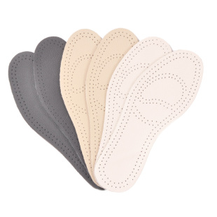 头层真皮牛皮皮鞋鞋垫运动柔软吸汗防臭加厚透气男女士防滑鞋垫夏