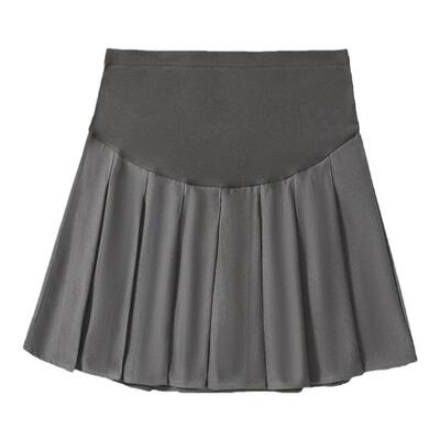 布衣妈咪孕妇百褶短裙显瘦