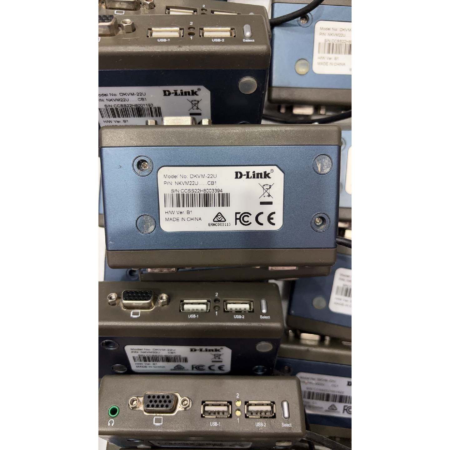 〔议价-可维修〕D‑Link友讯 DKVM‑22U 2口USB KVM切换器