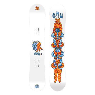 GNU单板滑雪板双向对称全能