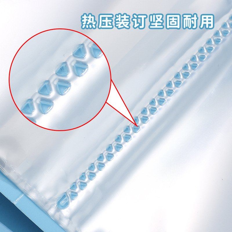 大容量4K儿童画册收纳画画绘画A3袋透明油画收藏夹插页文件夹素描