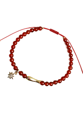 好运小金鱼手绳套装轻奢小众礼物