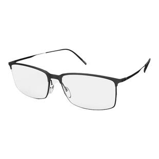 Silhouette诗乐眼镜架男士复古眉形方形半框近视眼镜框大框 2947