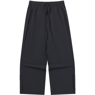 鸿星尔克冰丝防晒裤春季宽松运动裤女士透气裤子直筒裤女薄款长裤