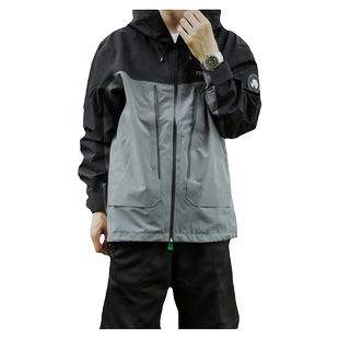 探路者秋冬山系多巴胺轻量化冲锋衣户外徒步登山防风防泼水外套