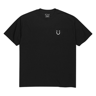 Polar Skate Co Happy Sad Tee 创意笑脸哭脸运动T恤男女情侣短袖