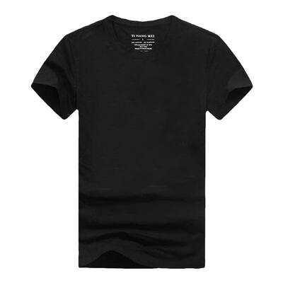 百搭款纯色冰丝棉打底衫短袖T恤