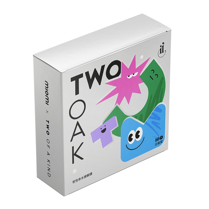 miomi米欧米美瞳官方日抛透氧蓝莓棕灰混血直径彩瞳近视隐形眼镜