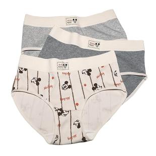 Gukoo/果壳内裤女春夏迪士尼联名新款纯棉裆底女士内裤组合