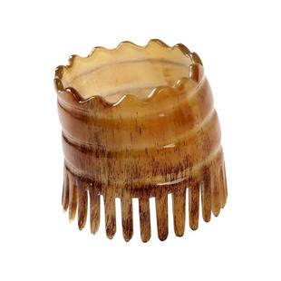 正品天然牦牛角梳子女家用按摩梳头部经络梳头疗木梳防洗头梳静电