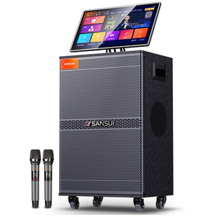 山水MC188广场舞音响户外k歌音响卡拉OK一体机家庭ktv音响套装